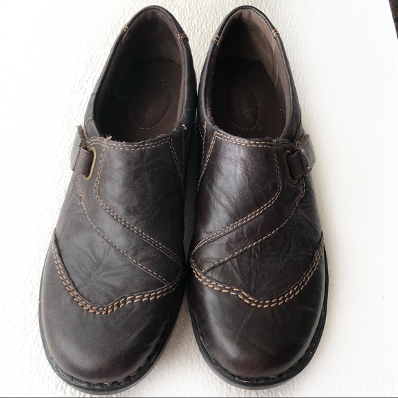 COPY - Clarks women’s brown shoes Sz 8M - Picture 3 of 6